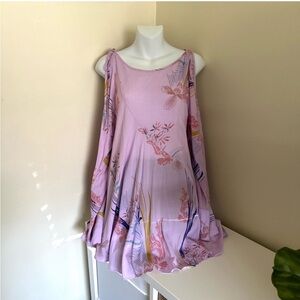 NWT Free People purple flowy dress